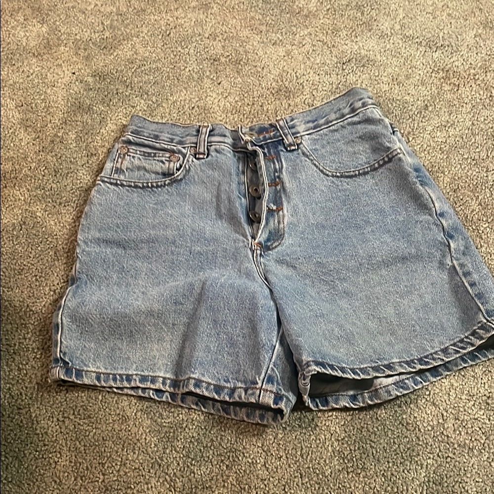 Classic Blue Denim Women's Shorts